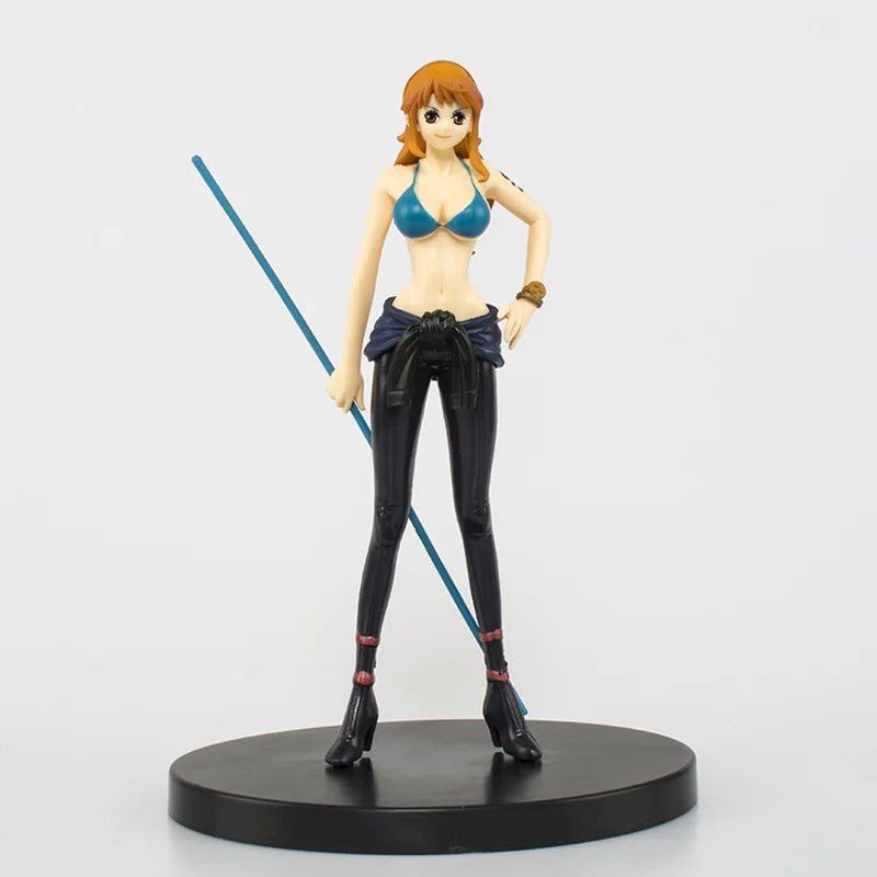 Figurines en PVC de 5 styles, personnages du film d'animation One Piece, Monkey D. Luffy, Tony Tony Chopper, Brook, Sanji, Nami, Zoro, jouet pour enfants, cadeau