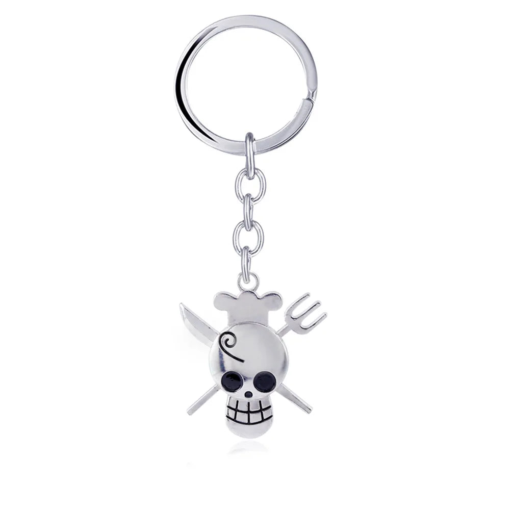 Anime One Piece Schlüsselanhänger Luffy Ace Law Edward Newgate Zoro Sanji Nami Robin Chopper Sir Crocodile Brook Auto Schlüsselanhänger Figur Spielzeug