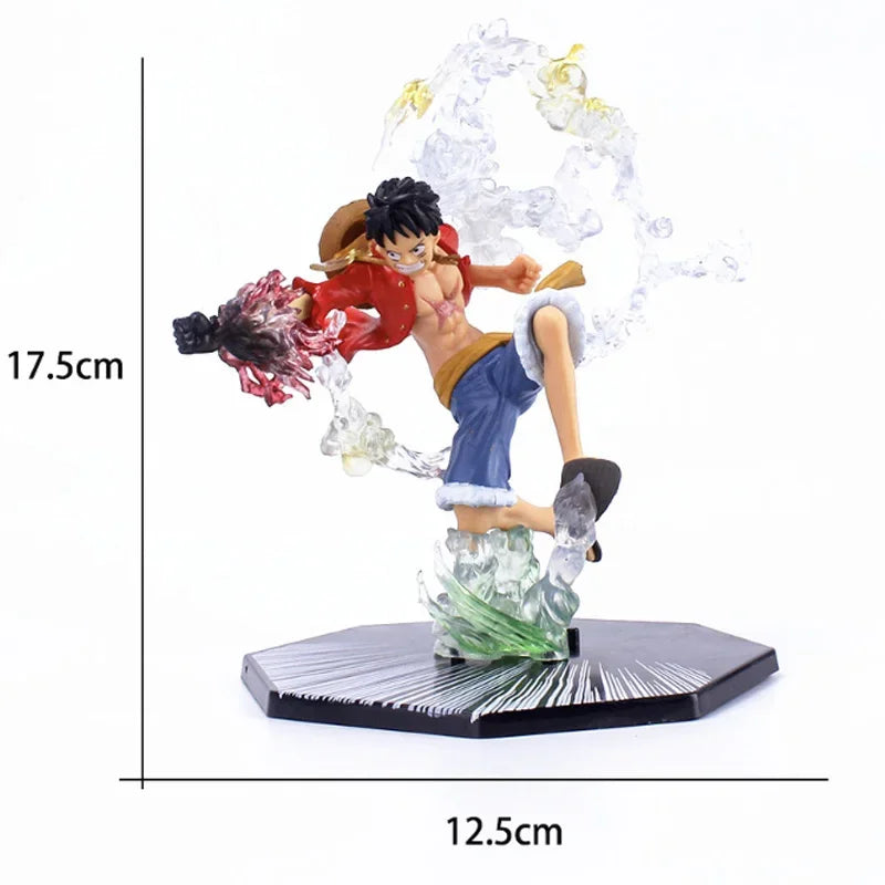 Anime One Piece Figur Luffy Portgas·D· Ace Roronoa Zoro Figur Actionfiguren PVC Statue Sammlung Modell Spielzeug Geschenke