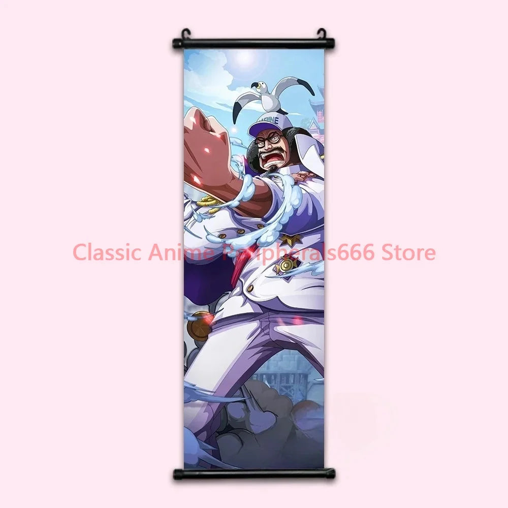 One Piece Luffy Gear 4 Home Decor Kawaii Anime Decorative Painting Robin Poster Nami Wall Art Canvas Pictures For Computer Room