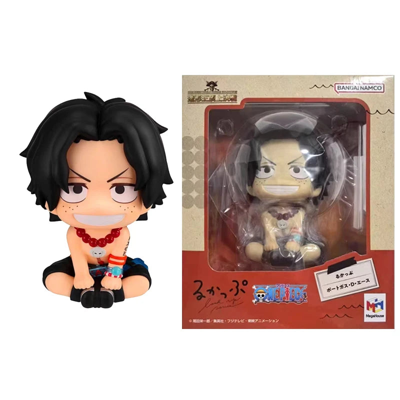 MegaHouse Original Look Up One Piece Shanks Portgas.D.Ace Monkey D. Luffy Perona Egghead Ver. Anime Actionfiguren Spielzeug Kindergeschenk
