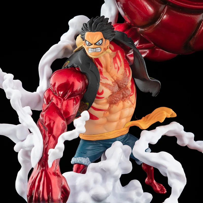 22cm One Piece Fourth Gear Luffy Big Saru King Gun Big Fist Luffy Action Figure Model Pvc Statue Doll Collection Toys Gifts