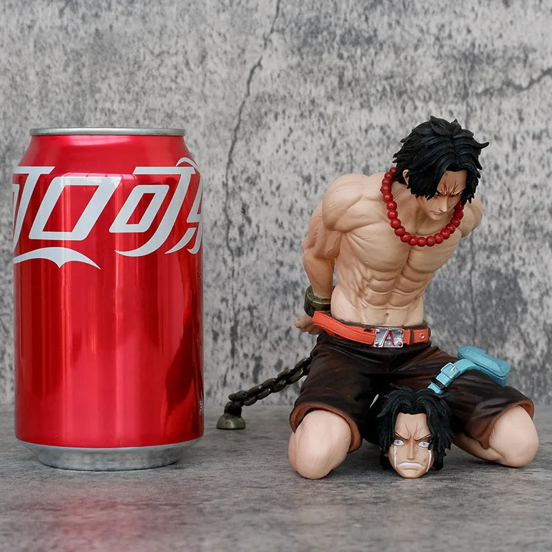 13cm One Piece Anime Figures Portgas D Ace Execution Figurine Pvc Statue Action Figure Collect Model Doll Decoretion Toys Gift - One Piece Merchandise - Free Shipping Buy Now