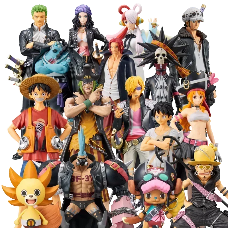 ONE PIECE Figur Four Emperors Mystery Box Überraschungs-Blindbox mit Luffy und Zoro Shanzhi Nami Meiwusop Zufällige Person