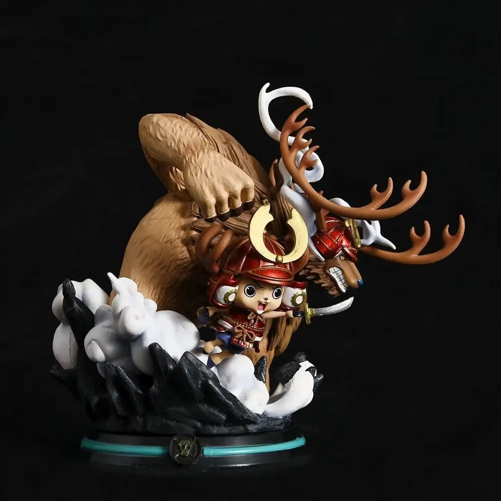 14cm One Piece Figure Chopper Anime Figures Wano Onigashima Chopper Action Figurine Kawaii Statue PVC Model Doll Collection Toys - One Piece Merchandise - Free Shipping Buy Now