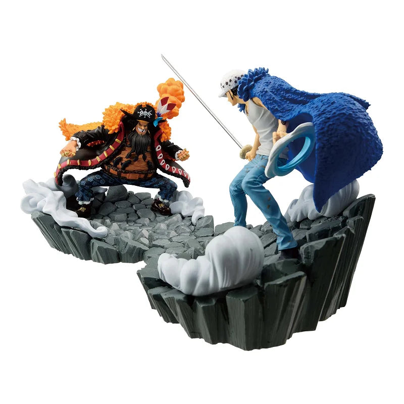 Bandai Original BANPRESTO One Piece Senkou Zekkei Marshall D Teach Trafalgar Law PVC Anime Actionfigur Sammlermodell Spielzeug