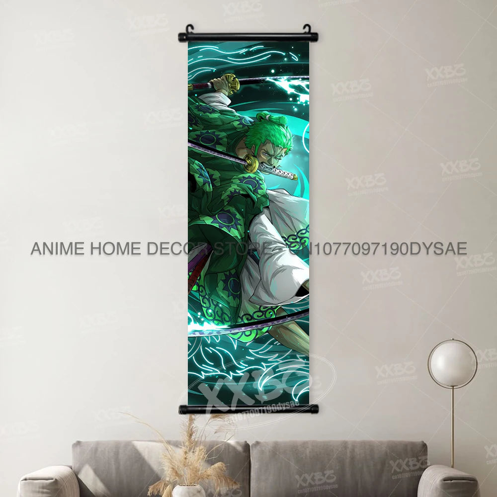 One Piece Posters Jinbe Wallpaper Nico Robin Hanging Painting Marco Anime Scrolls Picture Eustass Kid Wall Art Yamato Home Decor - One Piece Merchandise - Free Shipping Buy Now
