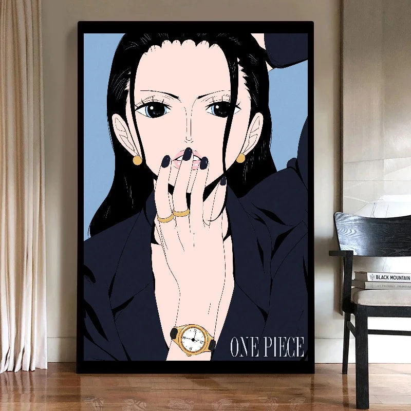 Nico·Robin Nami Boa Hancock Perona Wall Decoration One Piece Sexy and Beautiful PosterLiving Room Decoration Canvas Painting - One Piece Merchandise - Free Shipping Buy Now