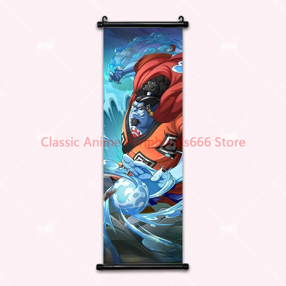 One Piece Luffy Gear 4 Home Decor Kawaii Anime Decorative Painting Robin Poster Nami Wall Art Canvas Pictures For Computer Room