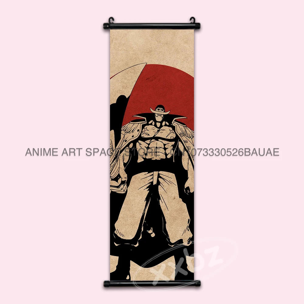ONE PIECE Hanging Painting Anime Posters Zoro Wall Art Nami Canvas Home Decor Nico Robin Latest Bedroom Vintage Scrolls Pictures - One Piece Merchandise - Free Shipping Buy Now
