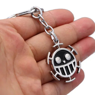 Anime One Piece Schlüsselanhänger Luffy Ace Law Edward Newgate Zoro Sanji Nami Robin Chopper Sir Crocodile Brook Auto Schlüsselanhänger Figur Spielzeug