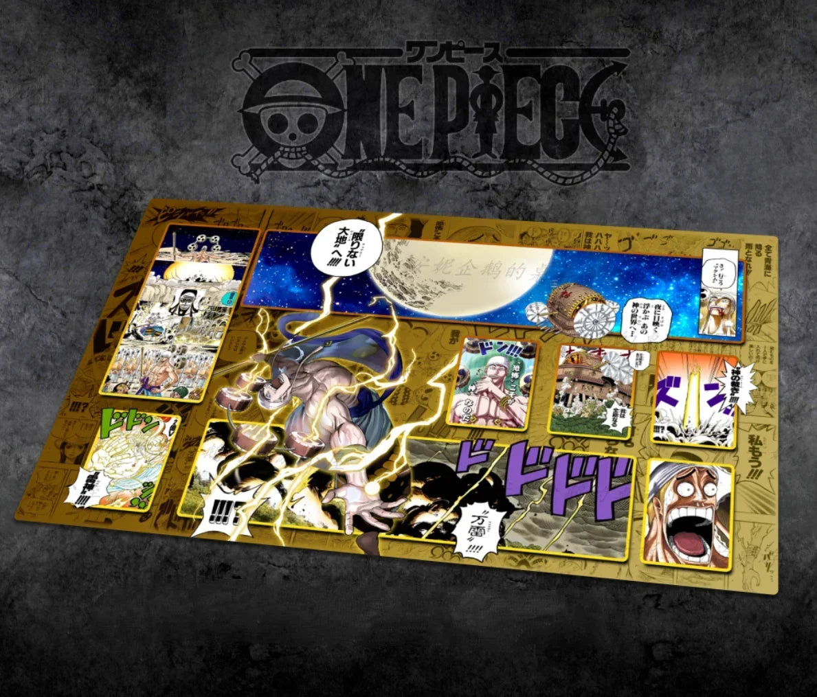 OPCG One Piece Dedizierte SPIELKARTEN-Spielmatte Battle Against Rebecca Roronoa Zoro Trafalgar Law Comic-Serie Spielzeuggeschenke 60 * 35 cm