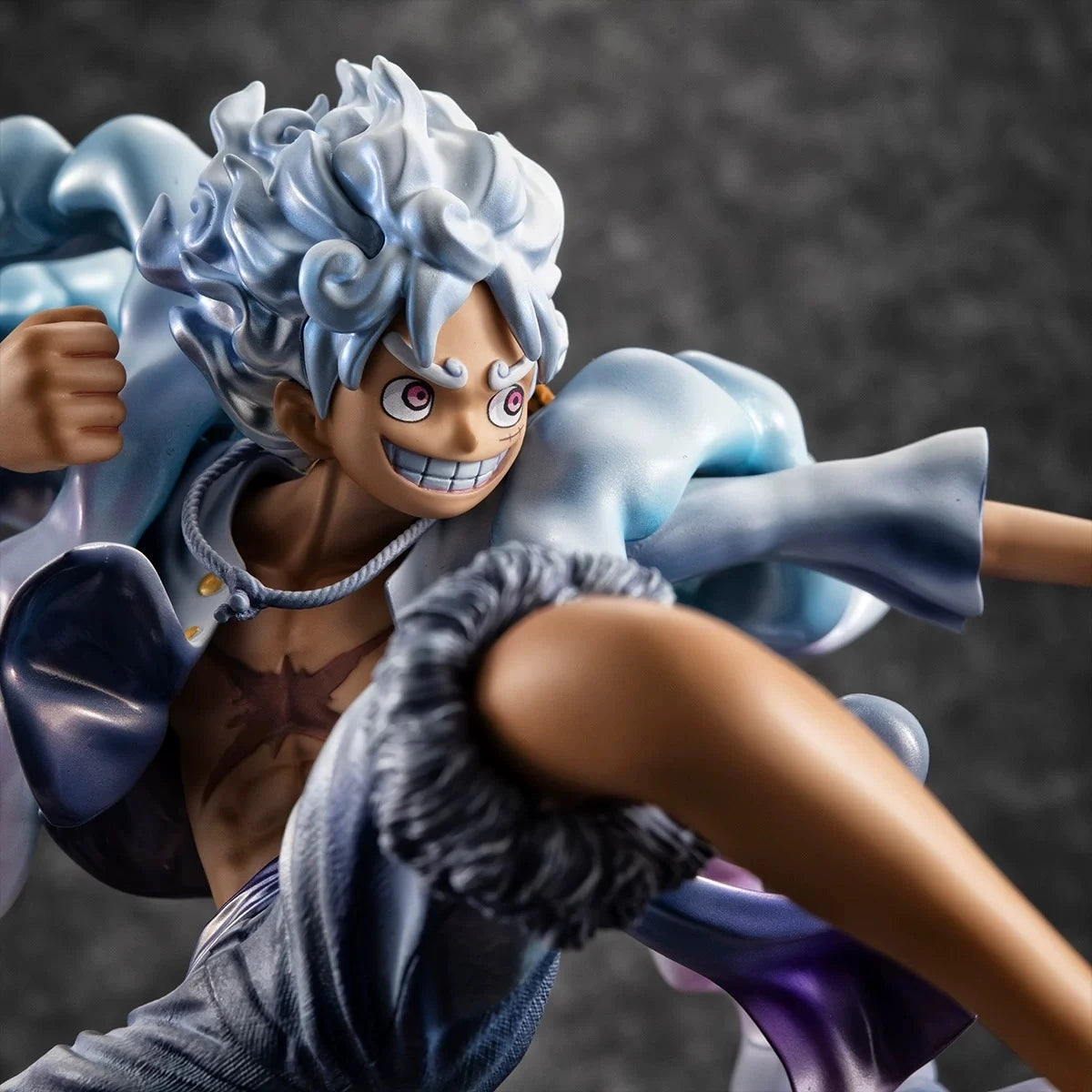 23cm/9in Anime One Piece Figure Gear 5 Luffy Action Figure Sun God Nika Luffy Statue Toy Gifts - One Piece Merchandise - Free Shipping Buy Now