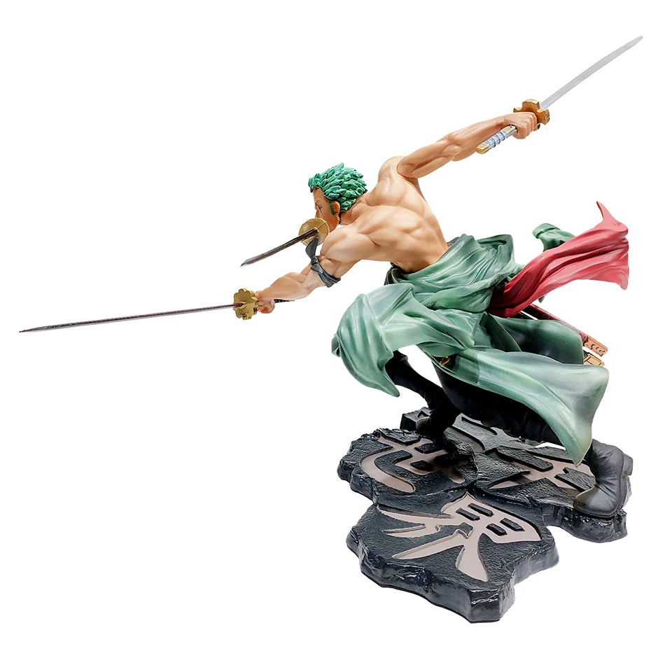 10CM One Piece Luffy Figure Roronoa Zoro Three-Blade Sa-Maximum Manga Anime Statue PVC Action Collection Model Toys For Children - One Piece Merchandise - Free Shipping Buy Now