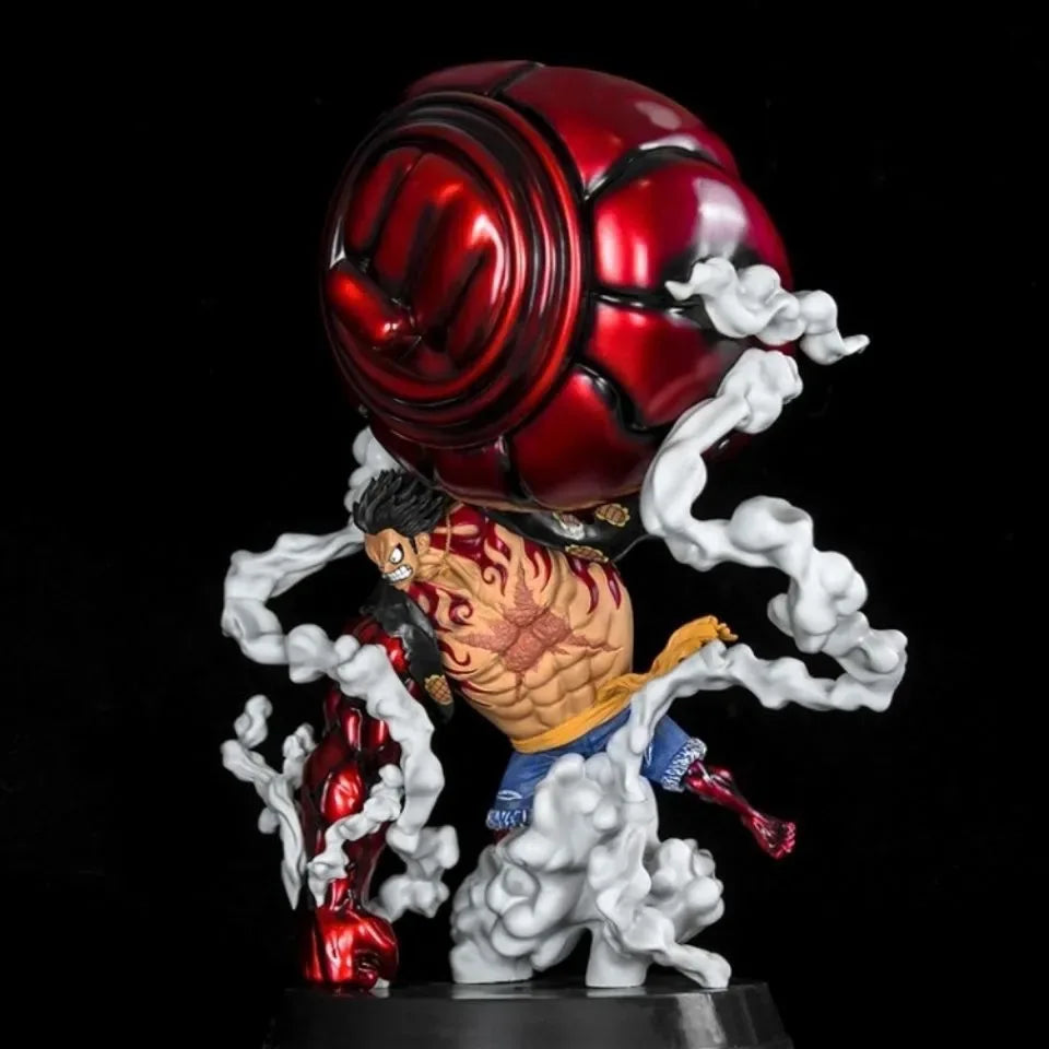 22cm One Piece Fourth Gear Luffy Big Saru King Gun Big Fist Luffy Action Figure Model Pvc Statue Doll Collection Toys Gifts
