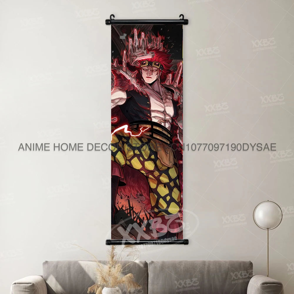 One Piece Posters Jinbe Wallpaper Nico Robin Hanging Painting Marco Anime Scrolls Picture Eustass Kid Wall Art Yamato Home Decor - One Piece Merchandise - Free Shipping Buy Now