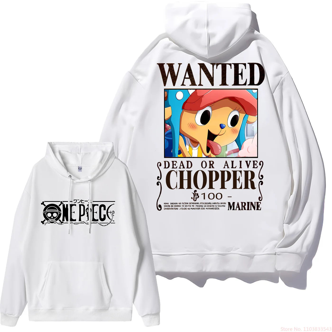 Luffy Zoro Shanks Nico Robin Bedruckter lockerer Kapuzenpullover Anime One Piece Bounty Wanted Order Lässige Mode Jungen Mädchen Sweatshirt
