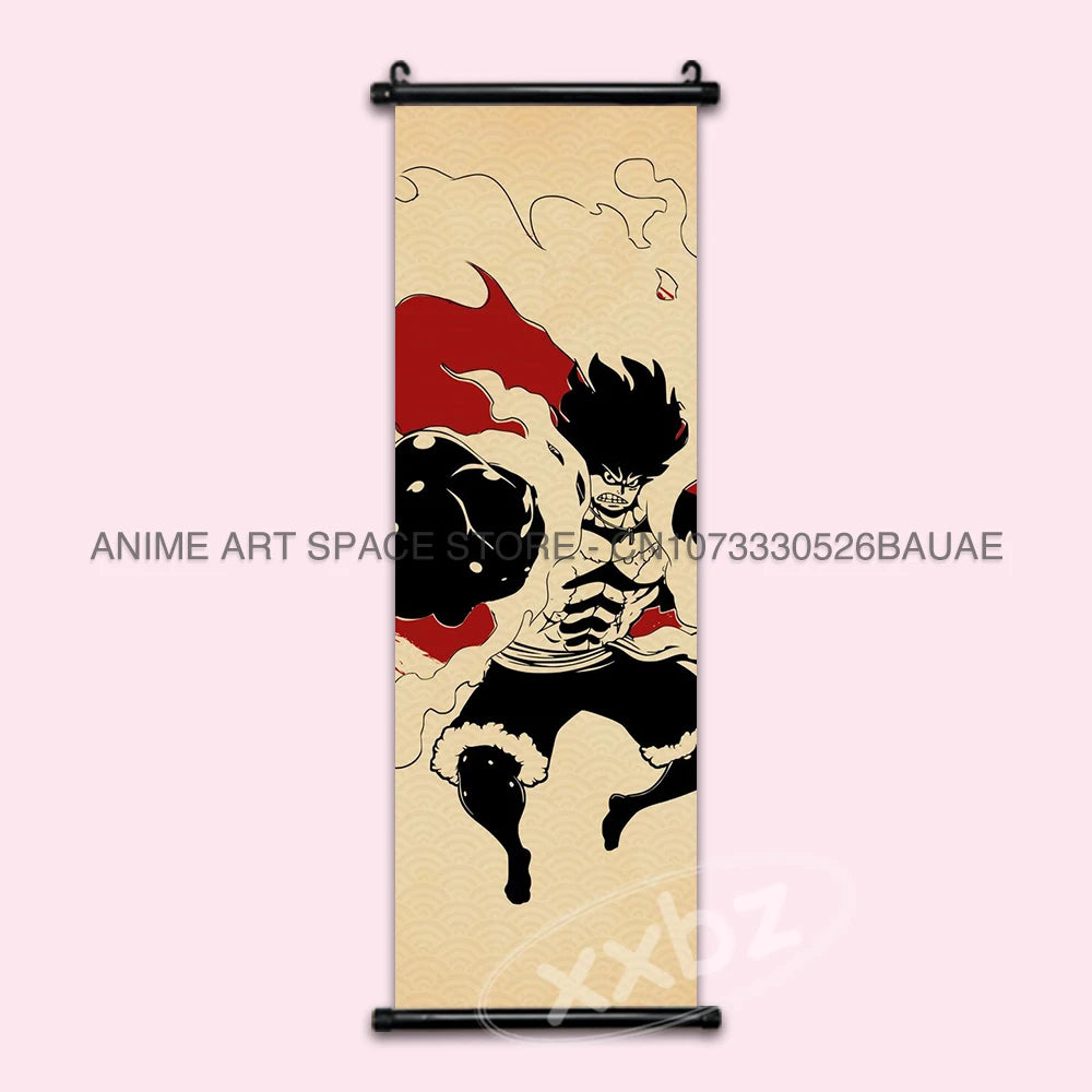 ONE PIECE Hanging Painting Anime Posters Zoro Wall Art Nami Canvas Home Decor Nico Robin Latest Bedroom Vintage Scrolls Pictures - One Piece Merchandise - Free Shipping Buy Now