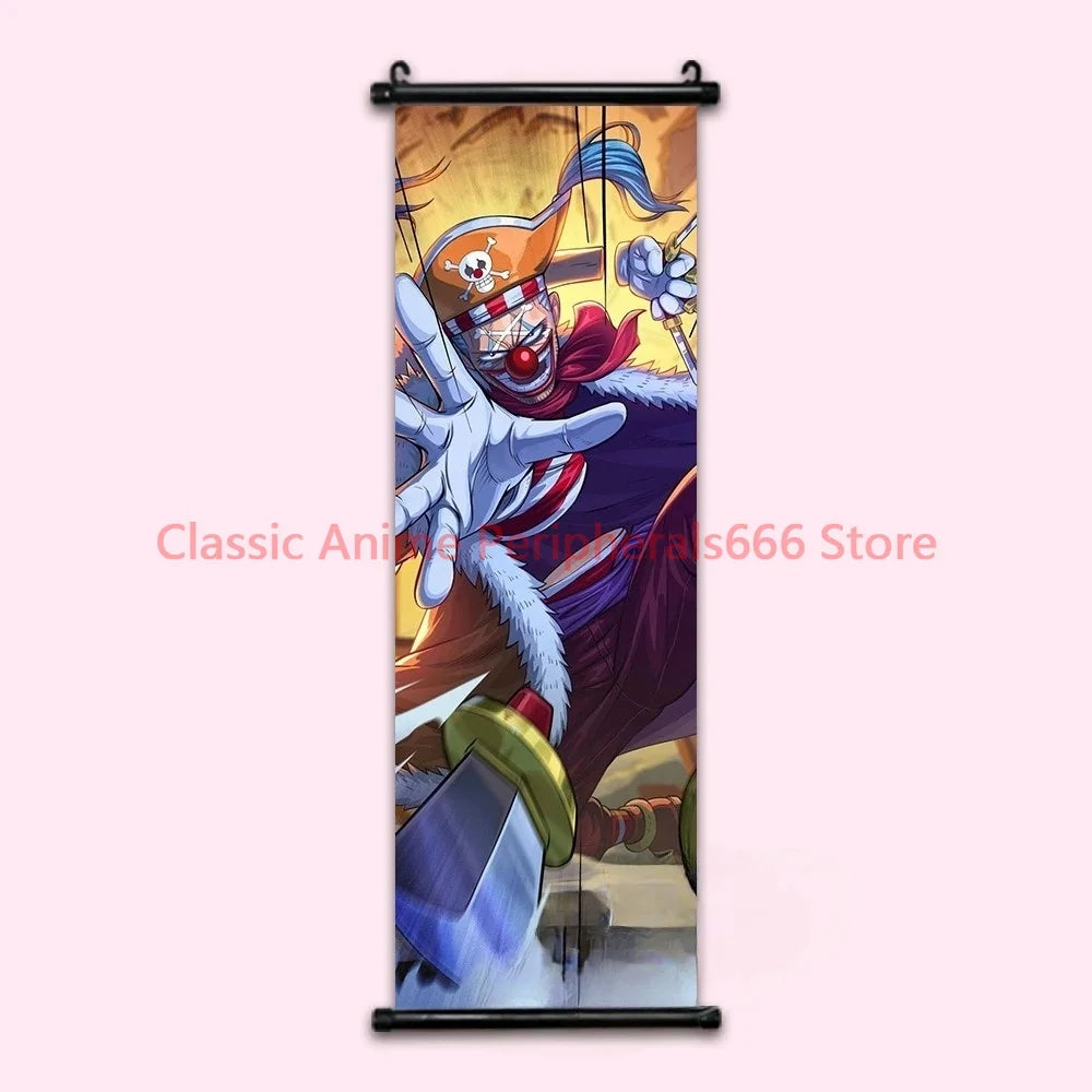 One Piece Luffy Gear 4 Home Decor Kawaii Anime Decorative Painting Robin Poster Nami Wall Art Canvas Pictures For Computer Room