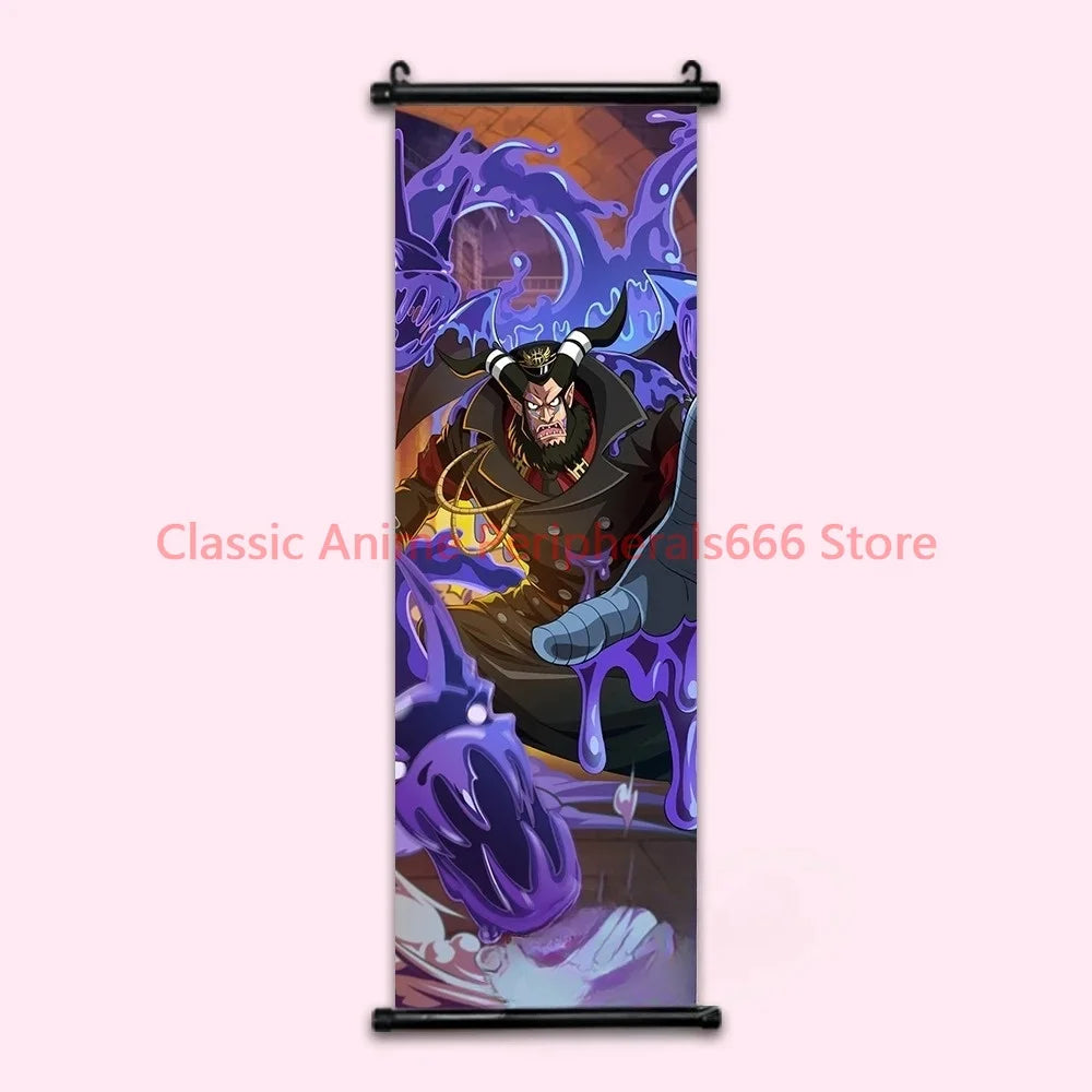 One Piece Luffy Gear 4 Home Decor Kawaii Anime Decorative Painting Robin Poster Nami Wall Art Canvas Pictures For Computer Room