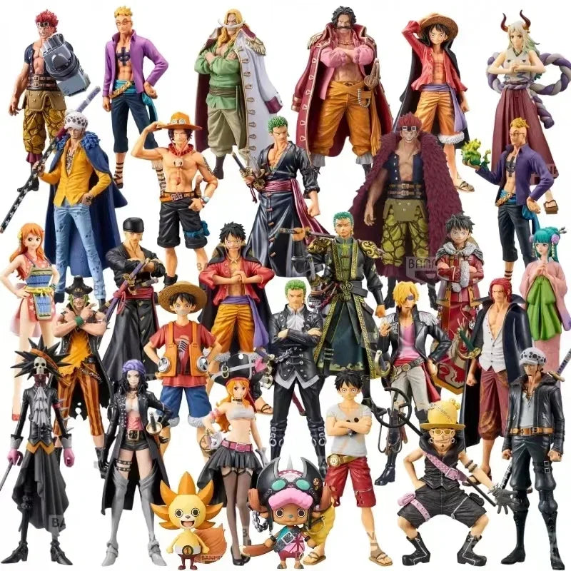 ONE PIECE Figur Four Emperors Mystery Box Überraschungs-Blindbox mit Luffy und Zoro Shanzhi Nami Meiwusop Zufällige Person