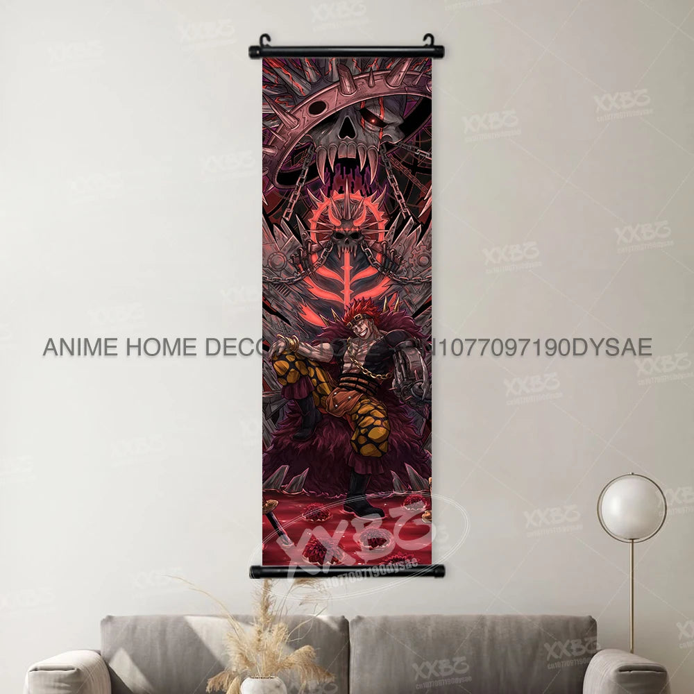 One Piece Posters Jinbe Wallpaper Nico Robin Hanging Painting Marco Anime Scrolls Picture Eustass Kid Wall Art Yamato Home Decor - One Piece Merchandise - Free Shipping Buy Now