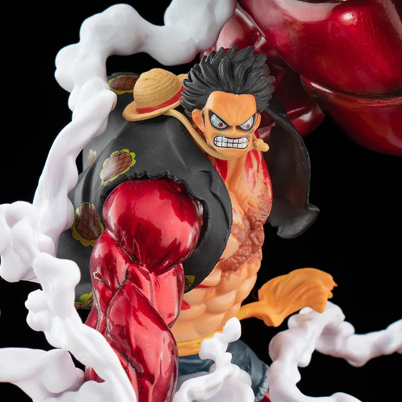 22cm One Piece Fourth Gear Luffy Big Saru King Gun Big Fist Luffy Action Figure Model Pvc Statue Doll Collection Toys Gifts