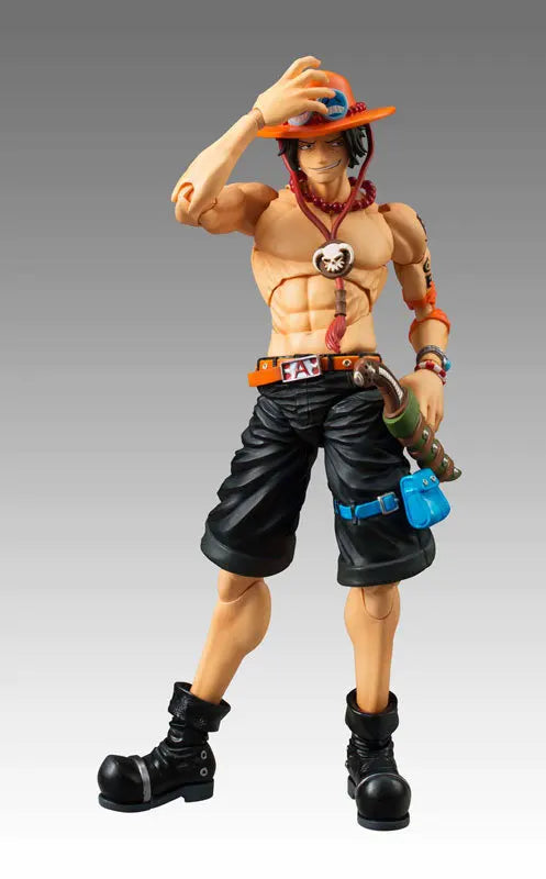 Anime One Piece Luffy Roronoa Zoro Portgas·D·Ace PVC Actionfigur Spielzeug Puppen 18cm