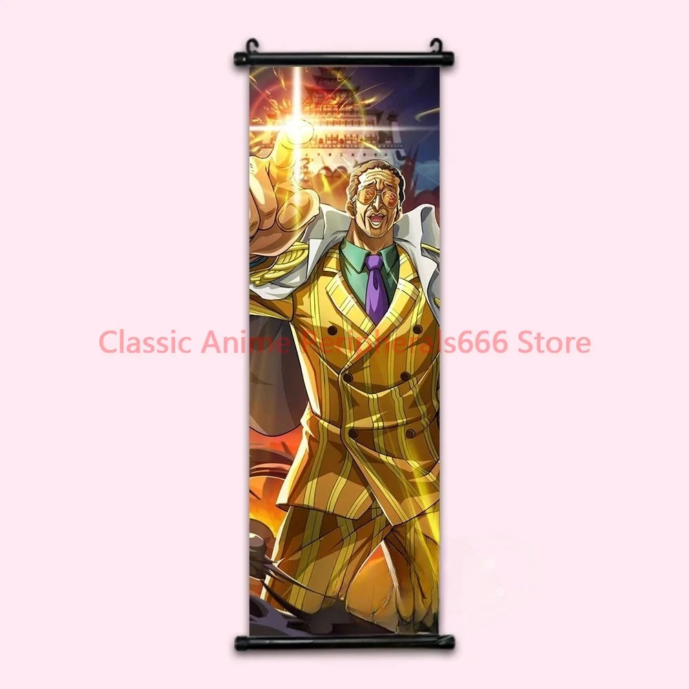One Piece Luffy Gear 4 Home Decor Kawaii Anime Decorative Painting Robin Poster Nami Wall Art Canvas Pictures For Computer Room