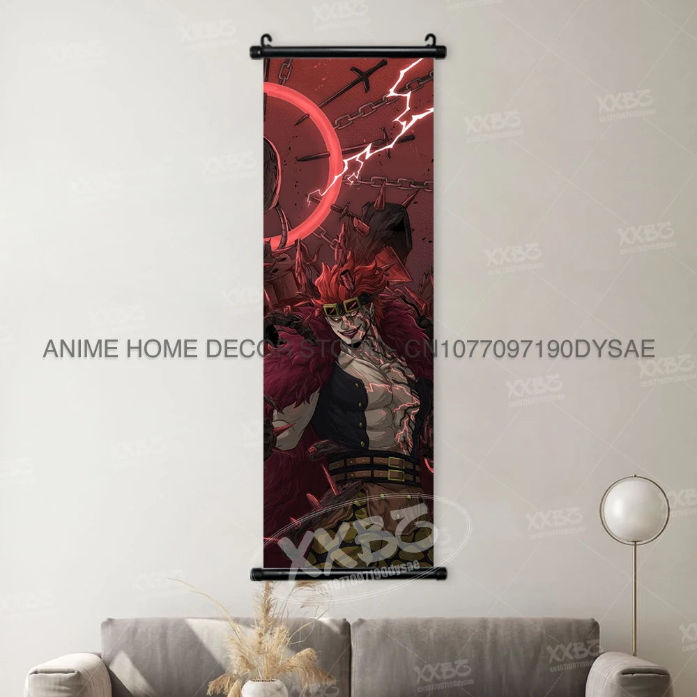 One Piece Posters Jinbe Wallpaper Nico Robin Hanging Painting Marco Anime Scrolls Picture Eustass Kid Wall Art Yamato Home Decor - One Piece Merchandise - Free Shipping Buy Now