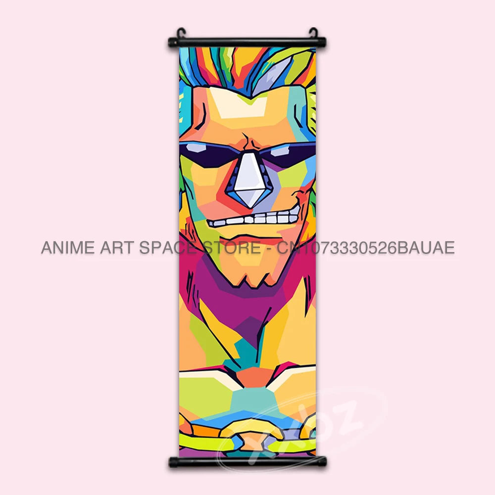 ONE PIECE Hanging Painting Anime Scrolls Picture Law Home Decor Prints Nami Wall Art Luffy Poster Roronoa Zoro Canvas Nico Robin