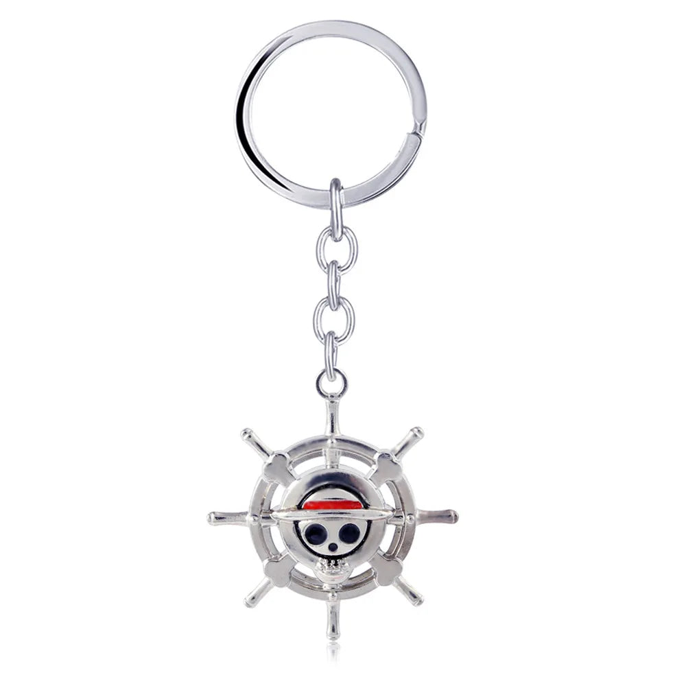 Anime One Piece Schlüsselanhänger Luffy Ace Law Edward Newgate Zoro Sanji Nami Robin Chopper Sir Crocodile Brook Auto Schlüsselanhänger Figur Spielzeug