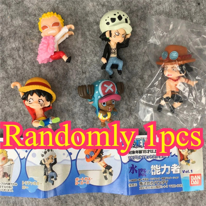 Japanese Anime One Piece Ace Chopper Luffy Law Doflamingo Cup Edge Figurine Pendant Doll Model Decoration Children Gifts - One Piece Merchandise - Free Shipping Buy Now