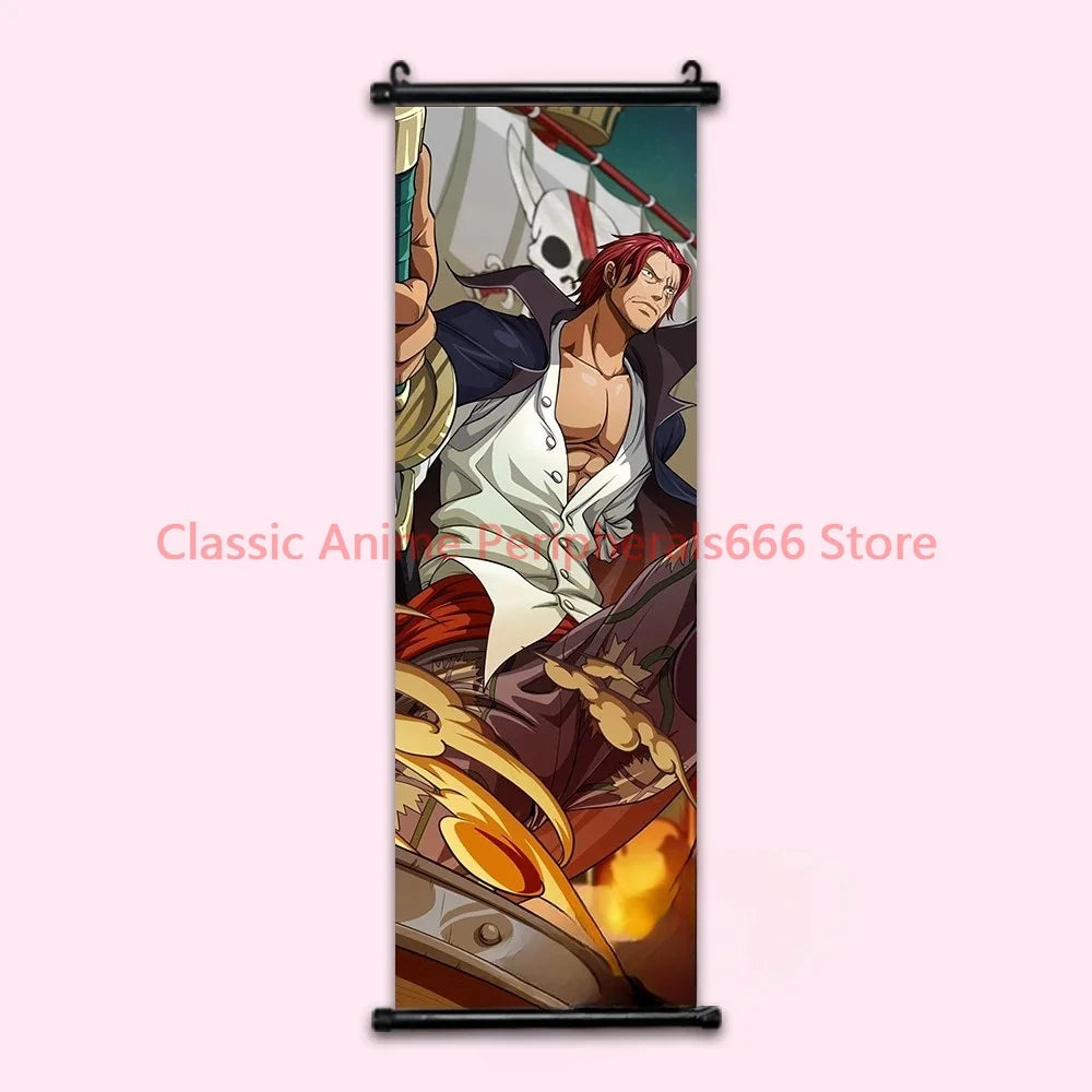 One Piece Luffy Gear 4 Home Decor Kawaii Anime Decorative Painting Robin Poster Nami Wall Art Canvas Pictures For Computer Room