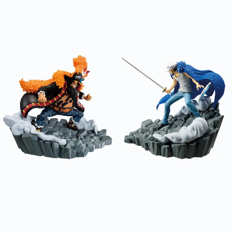 Bandai Original BANPRESTO One Piece Senkou Zekkei Marshall D Teach Trafalgar Law PVC Anime Actionfigur Sammlermodell Spielzeug