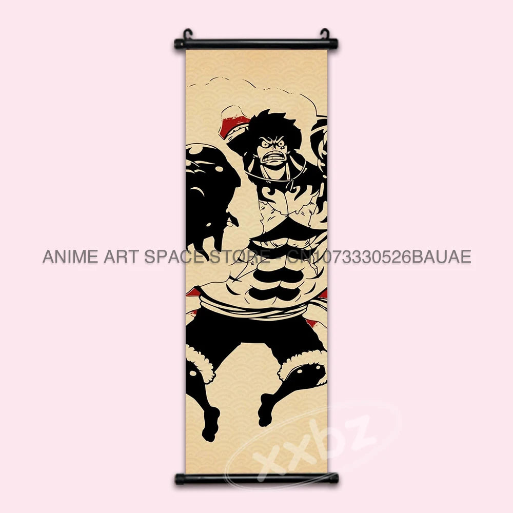 ONE PIECE Hanging Painting Anime Posters Zoro Wall Art Nami Canvas Home Decor Nico Robin Latest Bedroom Vintage Scrolls Pictures - One Piece Merchandise - Free Shipping Buy Now