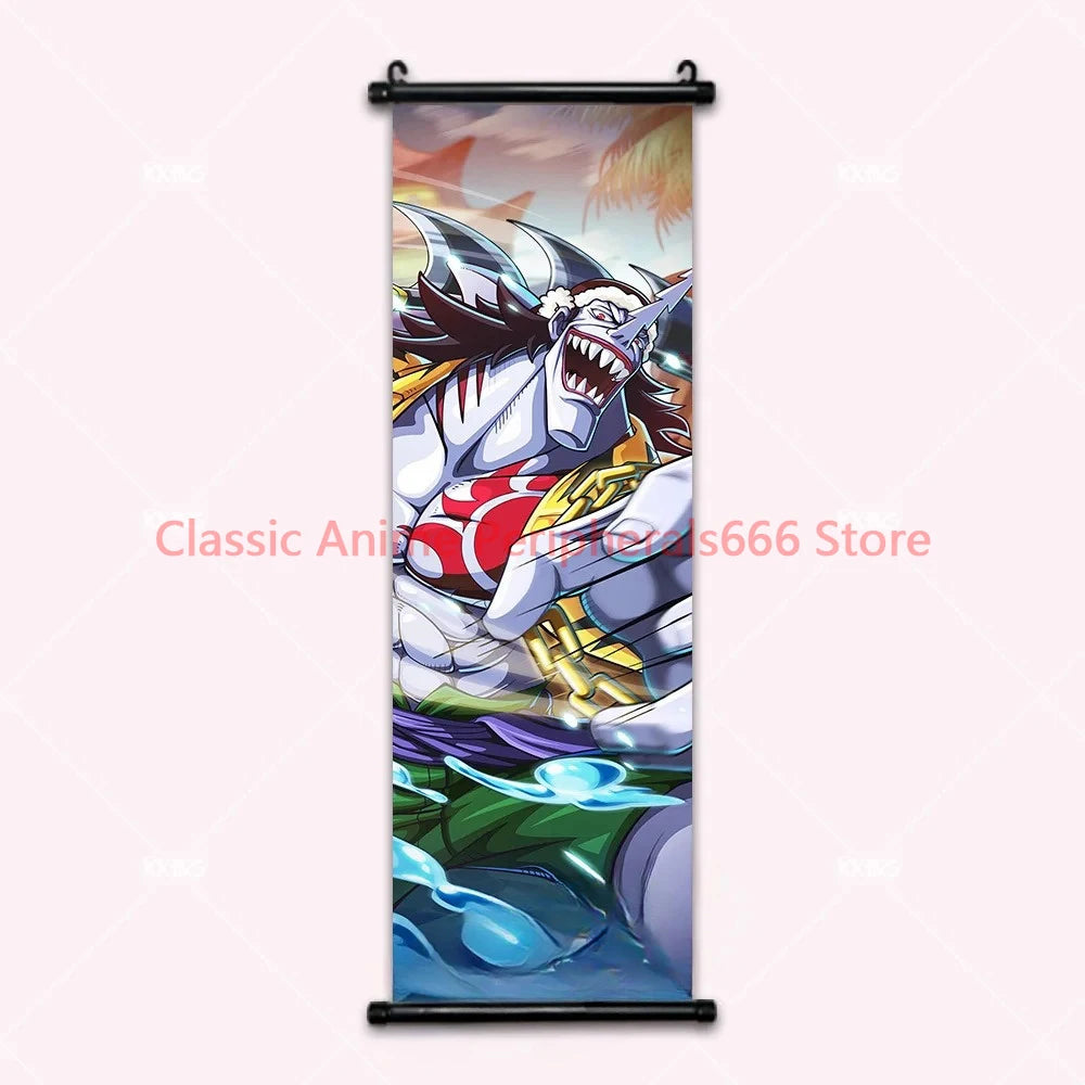 One Piece Luffy Gear 4 Home Decor Kawaii Anime Decorative Painting Robin Poster Nami Wall Art Canvas Pictures For Computer Room