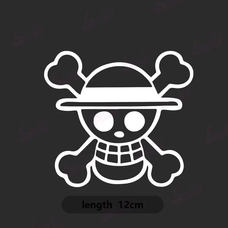 Sanji Roronoa Zoro Usopp Funny Car Sticker ONE Piece Anime Sticker Waterproof Sunscreen Laptop Decals Bumper Stickers - One Piece Merchandise - Free Shipping Buy Now