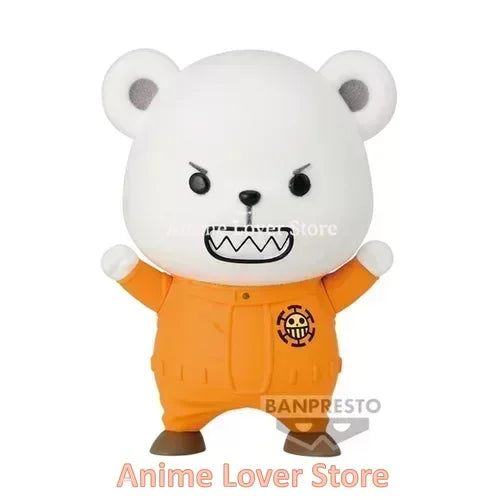 Figurines de dessin animé One Piece de Bandai Banpresto, jouets originaux, pelucheux et pelucheux, Tony Tony Chopper, Bepo Karoo, pour enfants, cadeau
