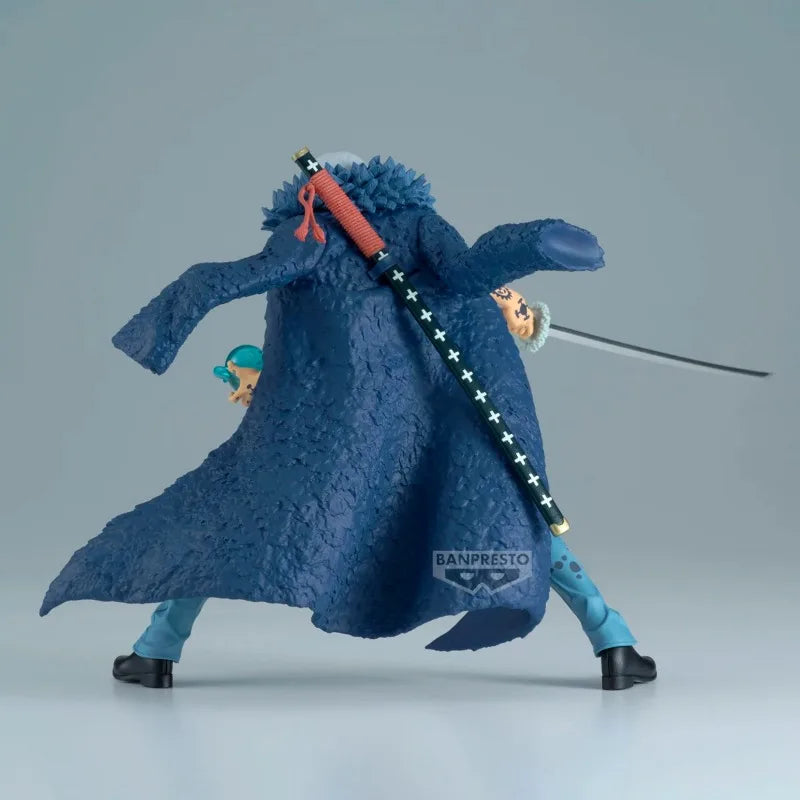 Auf Lager Original BANDAI Banpresto ONE PIECE BRC Trafalgar D. Water Law PVC Actionfigur Anime Figuren Modell Spielzeug Weihnachtsgeschenk