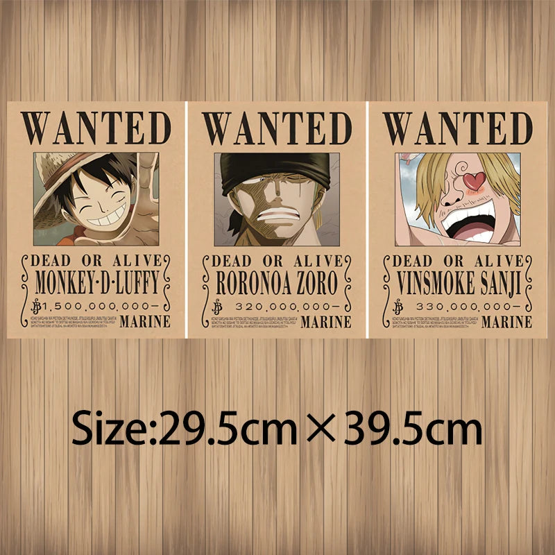 One Piece Anime 3D-Linsenraster-Poster, Luffy Zoro Sanji, Flip-Farbverlaufsdruck, Geschenke, Raumdekoration, Wandkunst (ohne Rahmen)