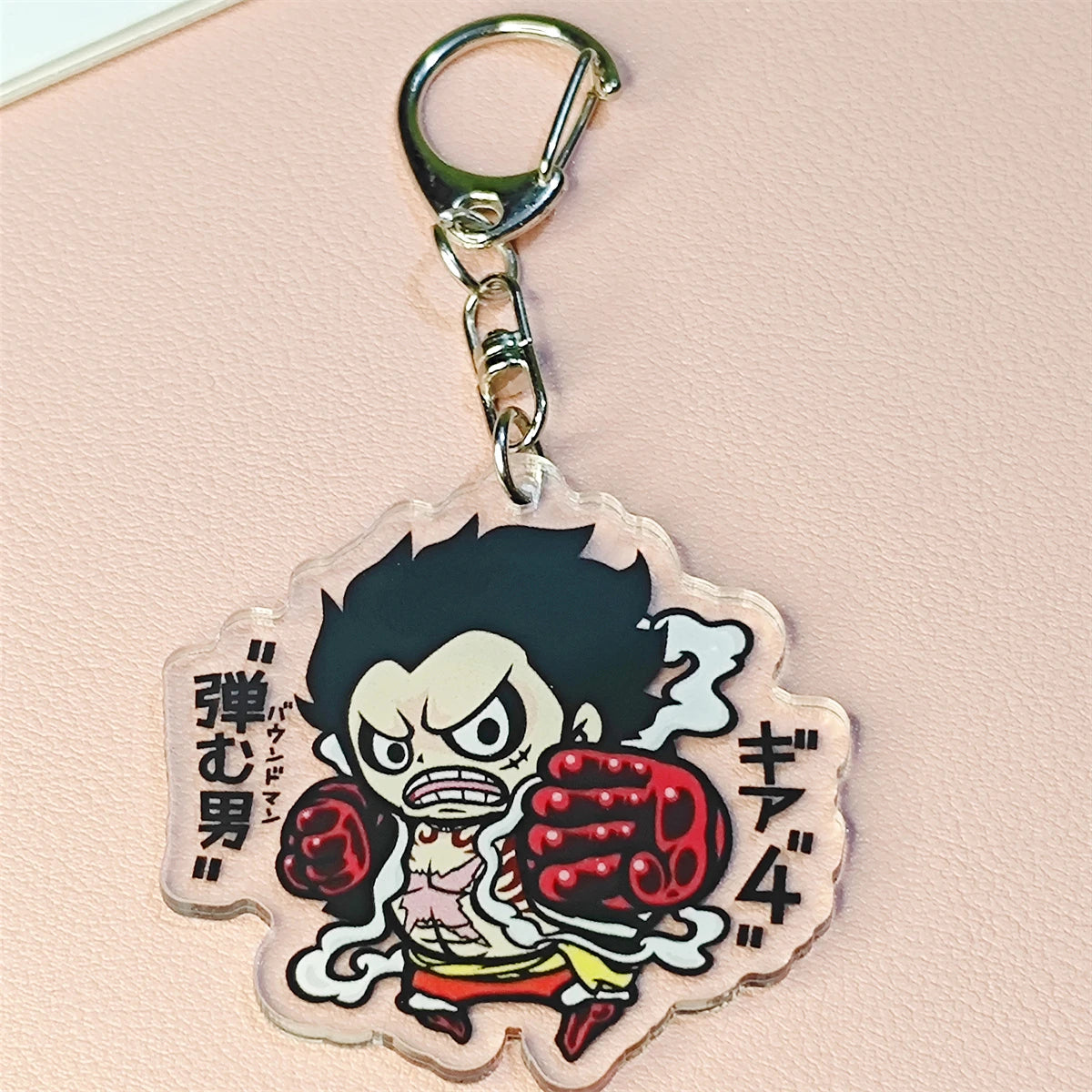 Anime-Schlüsselanhänger aus Acryl – Luffy Zoro Y2k-Cartoon-Charakter-Anhänger, geeignet für Taschen und Schlüssel, Cosplay-Geschenke, perfektes Geschenk für Fans