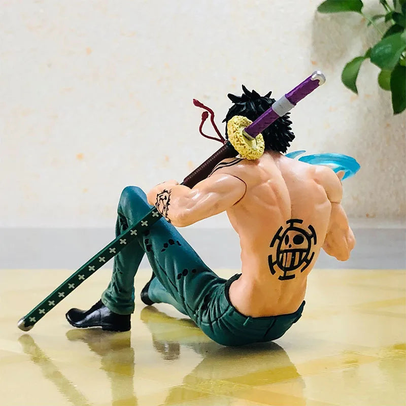 Anime One Piece Figurine Bt Sitting Posture Trafalgar Law Operation Room Action Figures Pvc Model Collection Toy Decoration Gift - One Piece Merchandise - Free Shipping Buy Now
