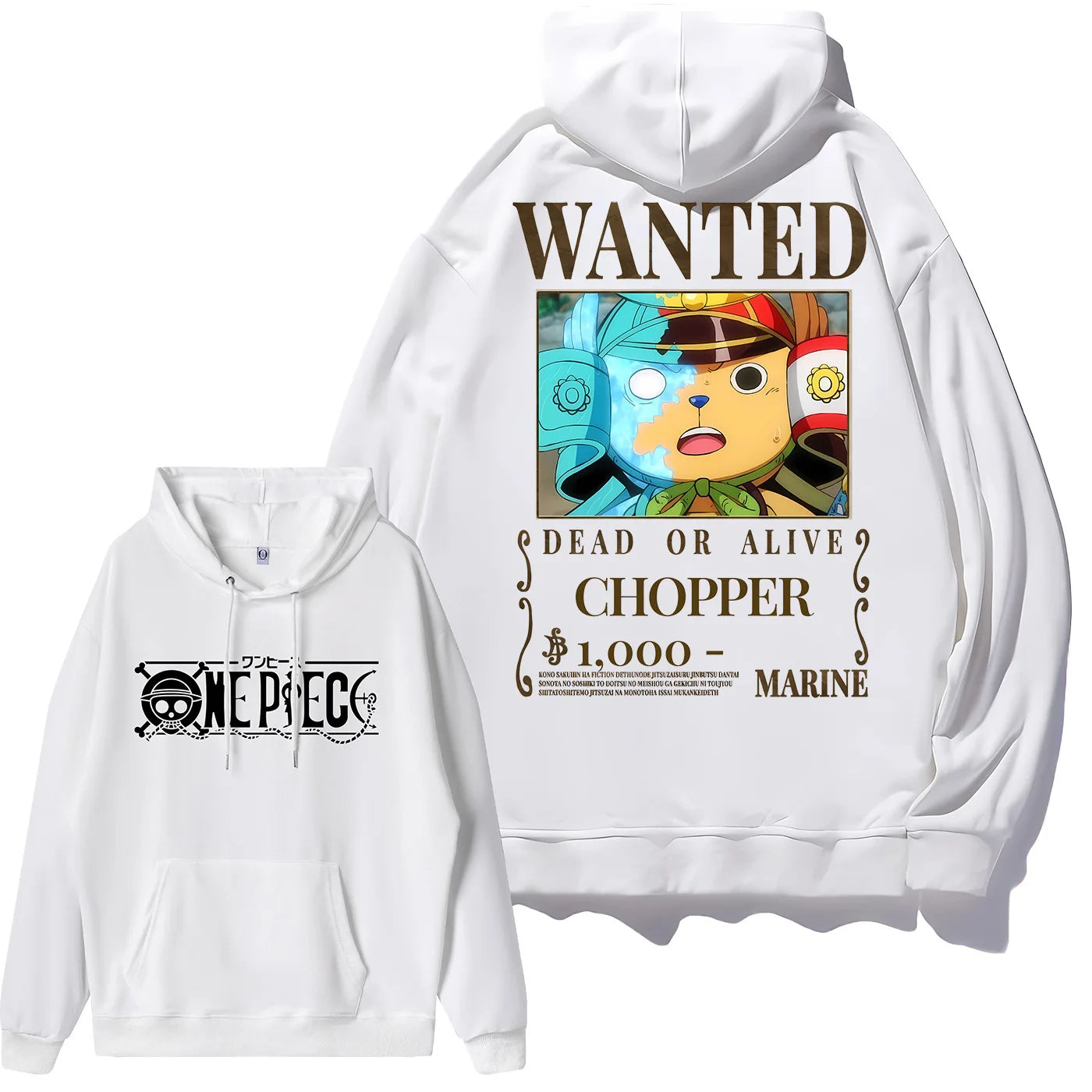 Luffy Zoro Shanks Nico Robin Bedruckter lockerer Kapuzenpullover Anime One Piece Bounty Wanted Order Lässige Mode Jungen Mädchen Sweatshirt