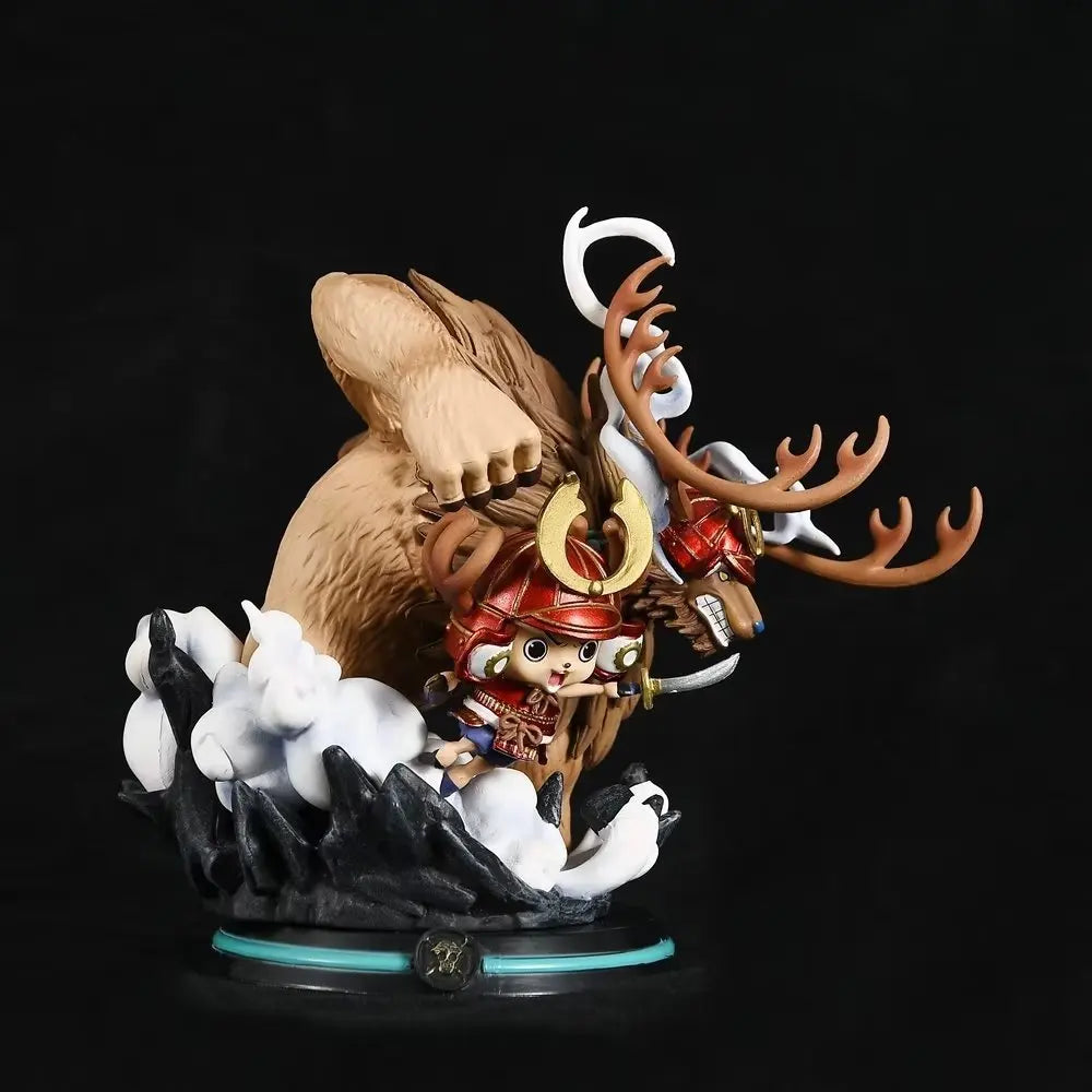 14cm One Piece Figure Chopper Anime Figures Wano Onigashima Chopper Action Figurine Kawaii Statue PVC Model Doll Collection Toys - One Piece Merchandise - Free Shipping Buy Now