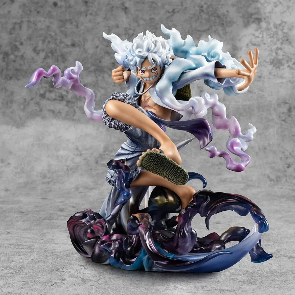 23cm/9in Anime One Piece Figure Gear 5 Luffy Action Figure Sun God Nika Luffy Statue Toy Gifts - One Piece Merchandise - Free Shipping Buy Now