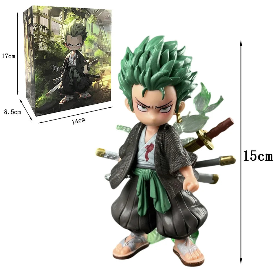 Zoro One Piece Figures Roronoa Zoro Action Figures PVC Anime Figurine Model Collection Ornamen Toys Birthday Gifts - One Piece Merchandise - Free Shipping Buy Now