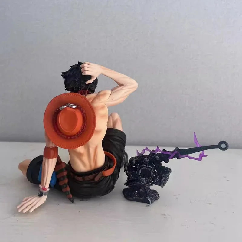 Figurine One Piece Ace de 12 cm, Portgas D. Ace, figurine d'action en PVC, Hassaikai, modèle de poupée, collection, jouets, décoration de bureau, cadeau