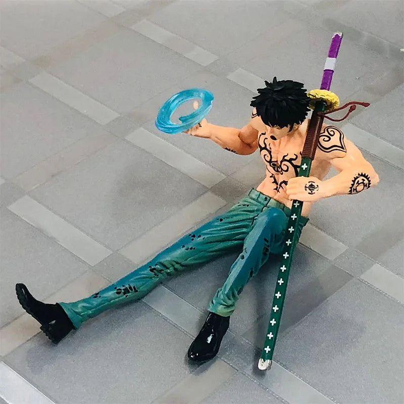 Anime One Piece Figurine Bt Sitting Posture Trafalgar Law Operation Room Action Figures Pvc Model Collection Toy Decoration Gift - One Piece Merchandise - Free Shipping Buy Now