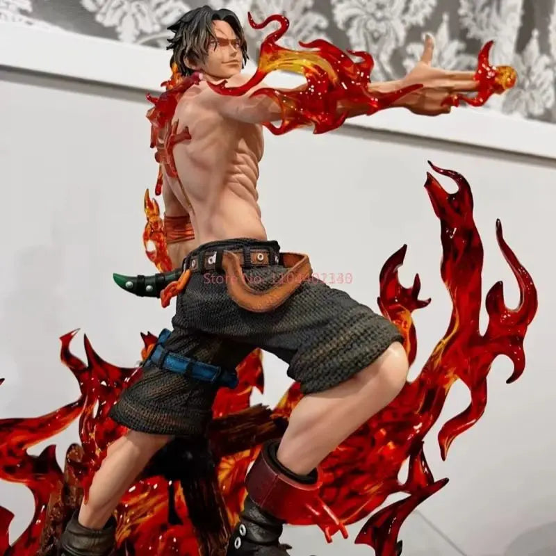Figurine One Piece Flame Portgas·D· Ace Gk en PVC, modèle debout, décoration de collection, poupée, jouet pour enfants, cadeaux d'anniversaire